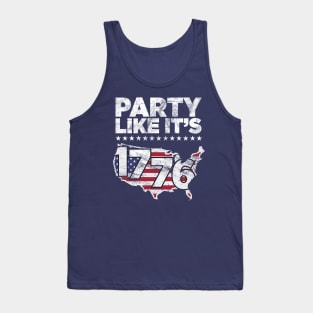 Party Like It's 1776 Independence Day Tank Top